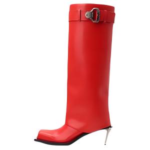 Ботинки Candy Series до колена женские DAPHNE LAB, красный