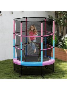 Costway Садовый батут диаметром 165 см с защитной сеткой, различных цветов