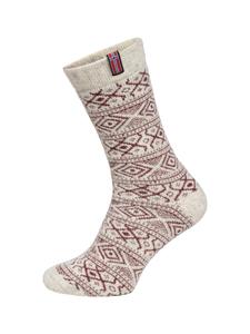 Носки HomeOfSocks HOS807, бордовый