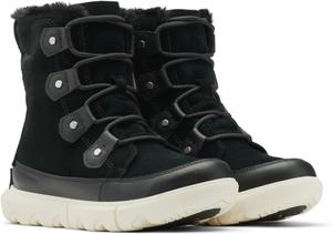 Женские ботинки Sorel Explorer II Joan, Black Fawn Explorer 2 Joan Faux Fur