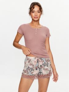 Пижамная футболка стандартного кроя Hunkemöller, коричневый