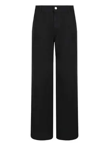 Прямые брюки с пятью карманами Douuod, черный