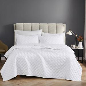 Комплект одеял из твердого перкаля Cannon с накладками, белый