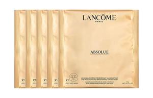 Lankou Absolue Precious Essence маска для лица подтягивающая и осветляющая увлажняет и питает любой тип кожи 15г*5 LANCOME