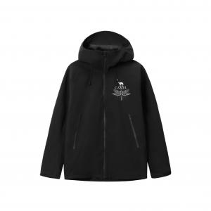 CAMEL Ветровка All weather унисекс Phantom Black с капюшоном