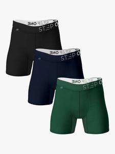 Бамбуковые боксеры Step One, Multi, Pack of 3