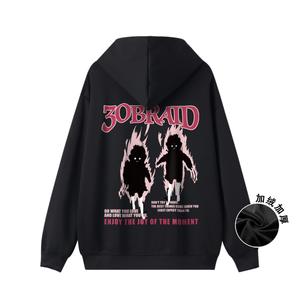 Свитшот Unisex 30BRAID, черно-белый