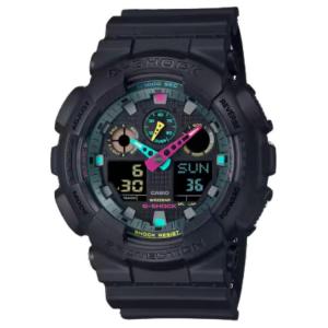 Часы Casio G-Shock Analog-Digital GA-100 Series, арт. GA-100MF-1A, черный
