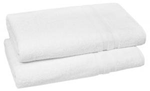 Полотенца для сауны набор  Zollner, белый