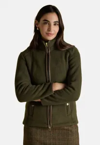 Куртка из флиса стандартного кроя с застежкой-молнией. Joules, Green