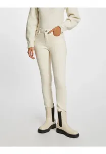 Джинсы стандартной посадки с зауженным кроем Morgan, White Denim