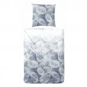 Постельное белье Primera «Май» в великолепном дизайне, синий/белый