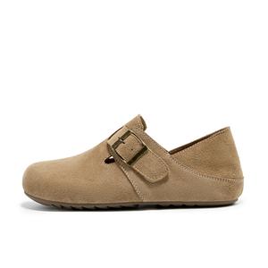 KEKAFU Биркеншток в стиле женские туфли верблюжий/абрикосовый абрикос, цвет Apricot