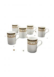 Кружки кофейные Creatable Majestosa, 6 штук, черный