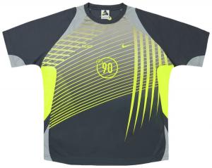 Футболка Palace x Nike Total P90, серый