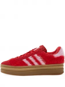 Кроссовки Gazelle Bold W на платформе Adidas, красный
