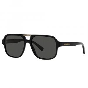Детские солнцезащитные очки-пилоты Dolce & Gabbana DX 4003 335587 50 мм Dolce & Gabbana, черный