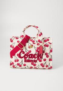 Сумка-шоппер COACH CARGO TOTE BAG WITH CHERRY PRINT, Chalk Multi/Off-White