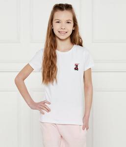 Футболка детская Guess с вышивкой, белый