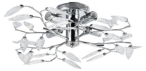 Потолочный светильник lux.pro Kira, серебро - металл - 48 х 15 х 48 см