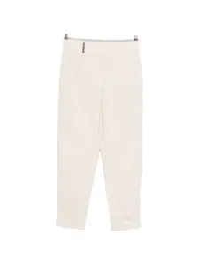 Брюки с манжетами Peserico, бежевый