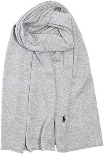 Polo Ralph Lauren мужской легкий вязаный шарф, серый