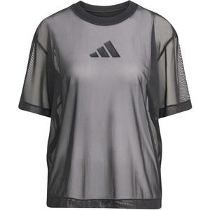 Рубашка мягкая люксовая сетка Adidas, черный