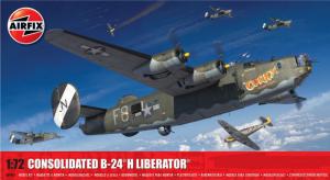 Airfix, Пластиковая модель, Consolidated B-24 H Liberator, 1/72