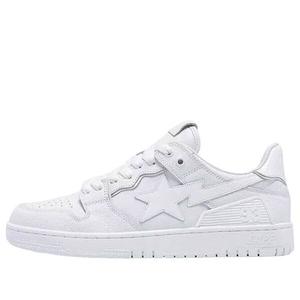 Кроссовки sk8 sta 'all white' A Bathing Ape, белый
