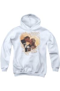 Толстовка с капюшоном Princess Bride "Настоящая любовь" для молодежи Gildan, белый