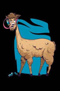 Llama Notebook: Llama Notebook, Dot-Graph Journal or Notebook (6x9 Inches) with 120 Pages (Independently published)