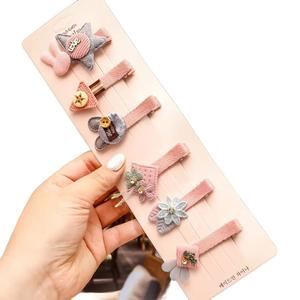 Набор заколок и заколок для волос, девчачьих, разноцветных, тип ХХХ Golda