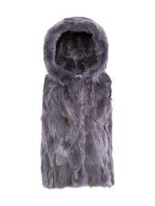 Жилет из овчины Toscana из коллекции Made For Generations WOLFIE FURS, угольный