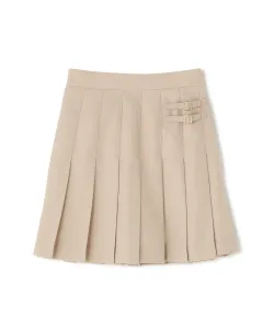 Мини-юбка с боковым поясом и складками Jill By Jill Stuart, цвет Beige 21