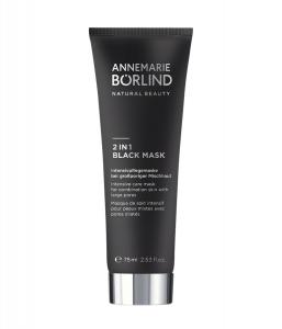 Медицинская маска ANNEMARIE BÖRLIND Beauty Masks 2 in 1 BLACK MASK, 75 ml