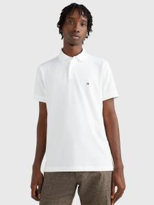 Рубашка-поло обычного кроя Tommy Hilfiger 1985, белая