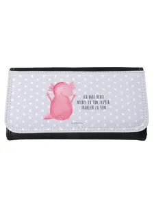 Кошелек Mr. & Mrs. Panda, серый пастельный