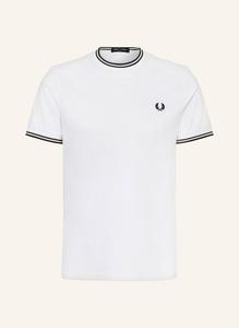 Футболка FRED PERRY, белый/синий