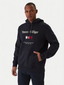 Свитшот regular fit Embro Flag MW0MW42735 Tommy Hilfiger, синий