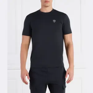 Футболка стандартного кроя Ea7, синий