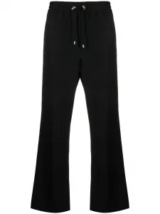 Широкие брюки Balmain, черный