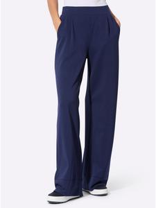 Брюки-карго темно-синего цвета creation L