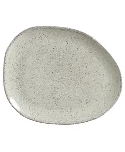 Тарелки обеденные овальные керамические, набор из 6 шт. Porto Brasil, pistache