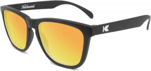 Поляризованные солнцезащитные очки Knockaround Classics для мужчин и женщин - защита от УФ-излучения UV400, Black / Sunset