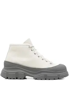 Массивные ботинки на шнуровке Sofie D'hoore, нейтральный