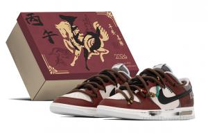 Nike Dunk Box, Vintage, этнический стиль, звезда, устойчивые к истиранию и скольжению низкие кроссовки для скейтбординга мужские черные красные