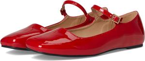 Балетки Journee Collection Carrie Flat, цвет Patent/Red