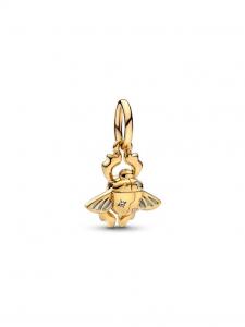 Шарм Pandora Disney Aladdin Scarab Beetle Dangle Charm, золото