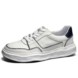 Devanro Высокие износостойкие дышащие нескользящие скейтерские кеды мужские экрю, цвет Ecru