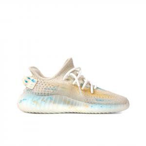Кроссовки adidas originals Yeezy Boost 350 V2 Lifestyle Shoes Unisex Low-top Blue-yellow, голубой
